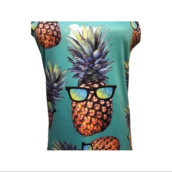 Pineapple Racerback Tank Top - Picture 3 of 4